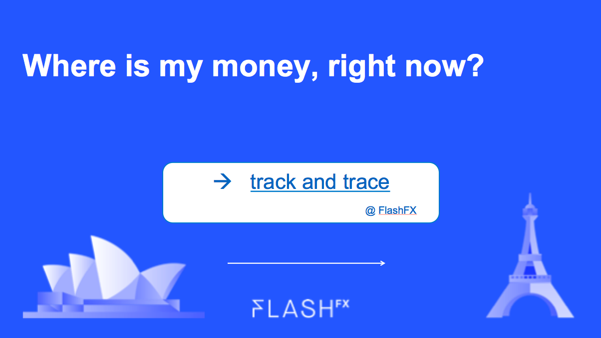 Send money and track it like a parcel, what does that mean?