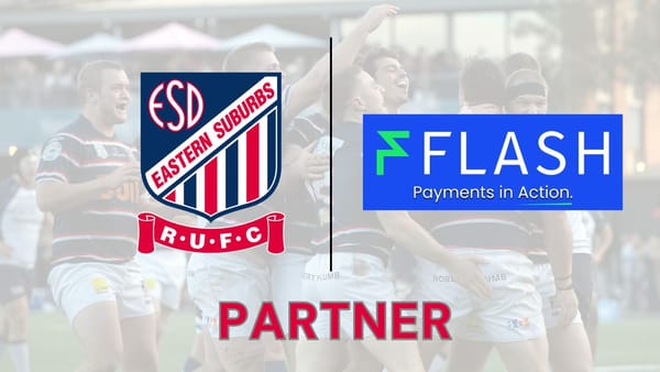Flash Payments Partners With The Eastern Suburbs Rugby Club for 2024 Season